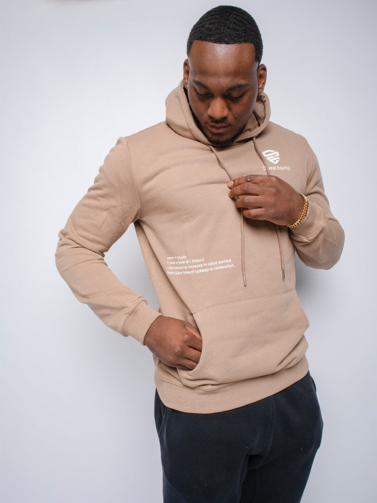 Spring Hoodie Mocha Brown Sweat Equity Store