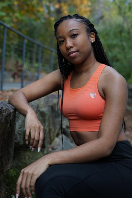 Performance Sports Bra (Orange)