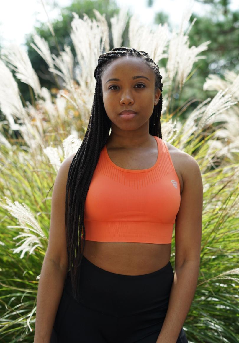 Performance Sports Bra (Orange)