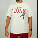 Iconic Oversized Tee - MJ (Cream)