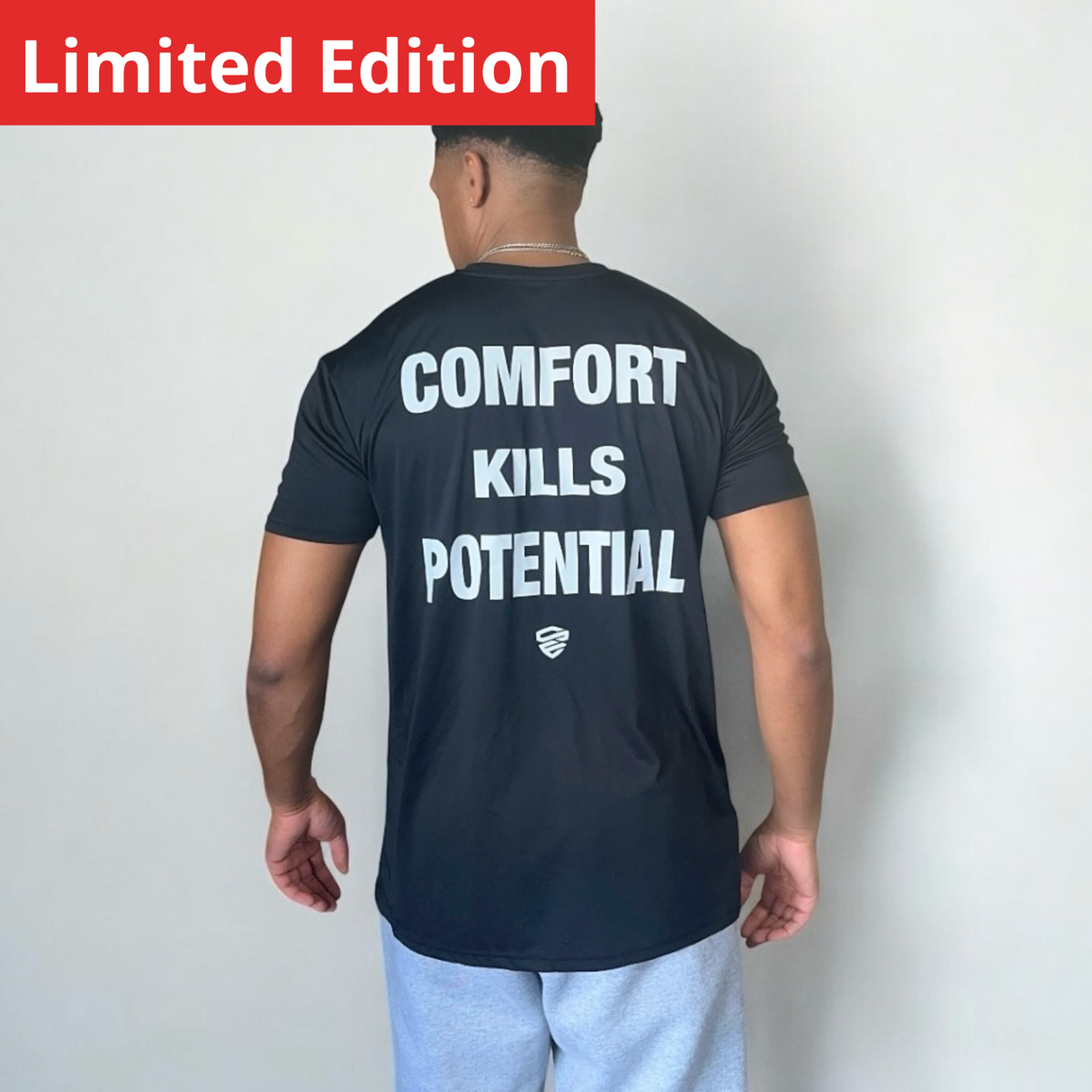 SE COMFORT KILLS POTENTIAL - STAPLE ACTIVE TEE