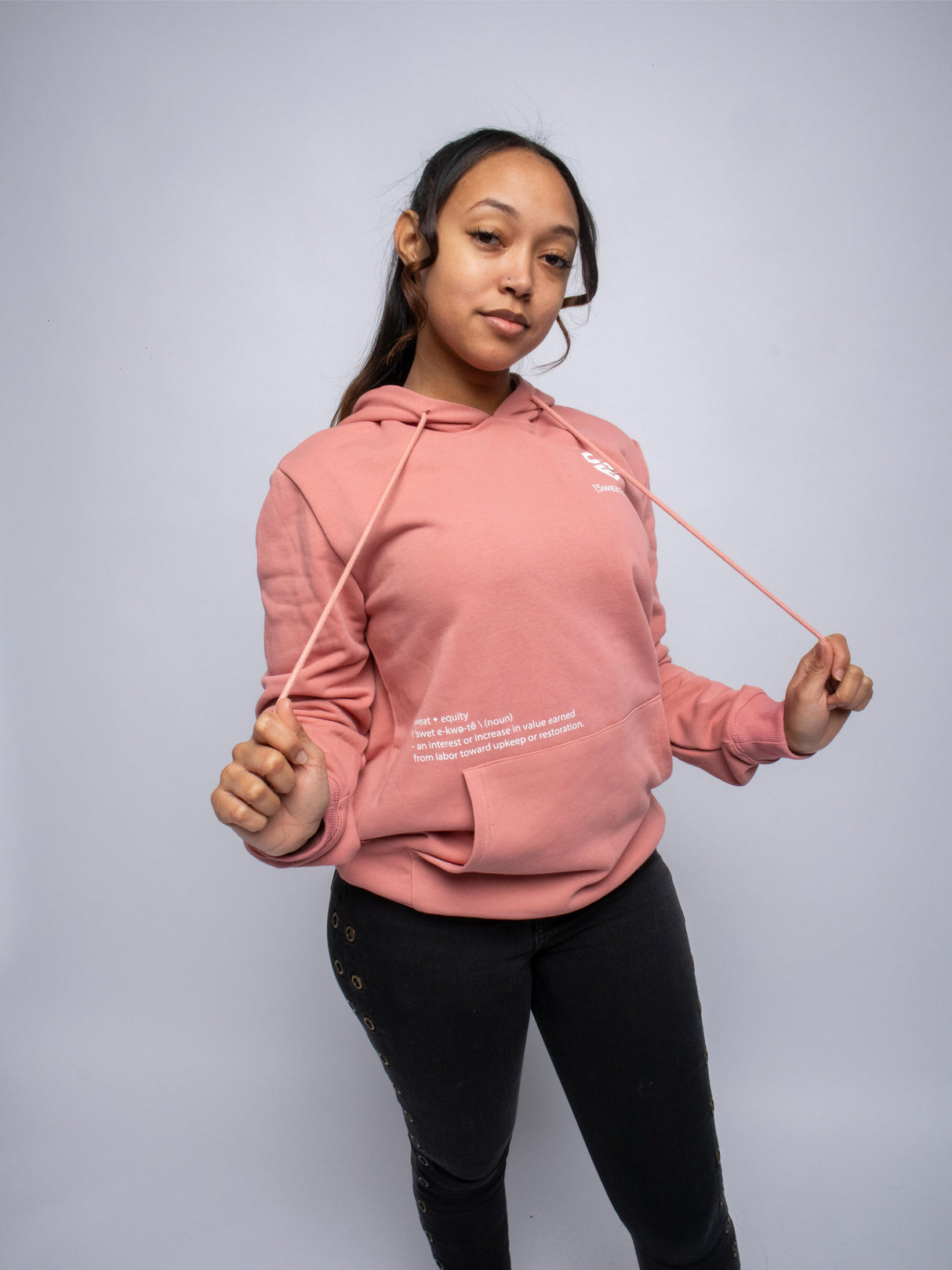 Definition Hoodie (Salmon Pink) - (Unisex)