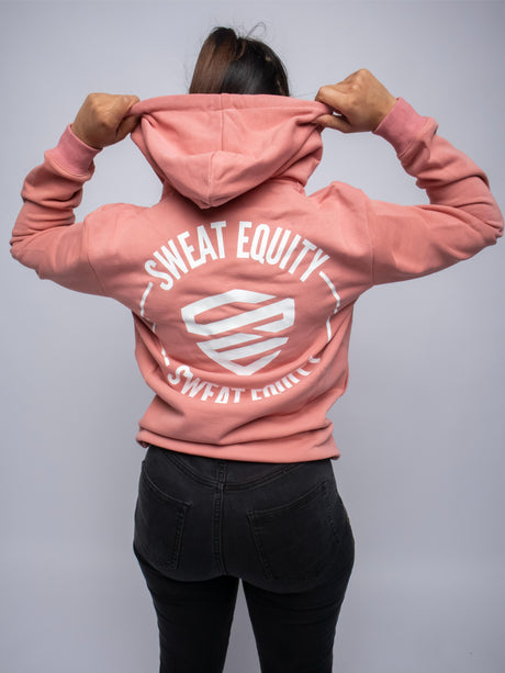 SE Shield Hoodie (Salmon Pink) - (Unisex)