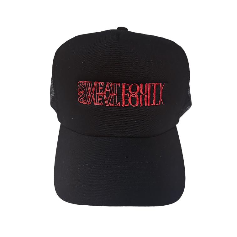 SE Trucker Hat (Black & Red)