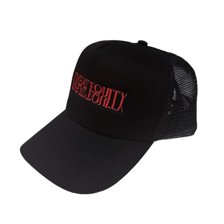 SE Trucker Hat (Black & Red)