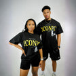 Iconic Oversized Tee - Kobe (Black) - Sweat Equity StoreSweat Equity Store