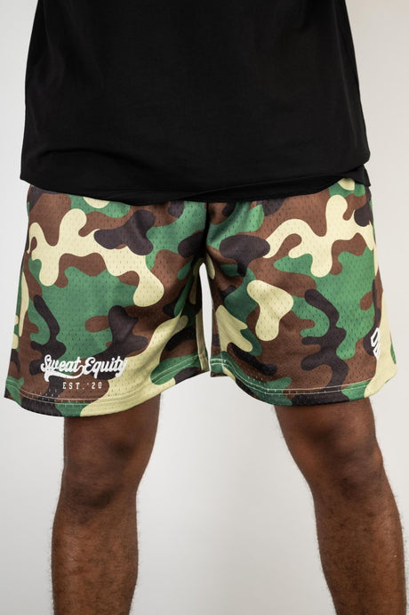 Forest Camo - Signature Shorts - Sweat Equity StoreSweat Equity Store