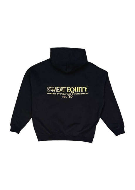 Oversized Signature Hoodie (Black) - Sweat Equity StoreSweat Equity Store