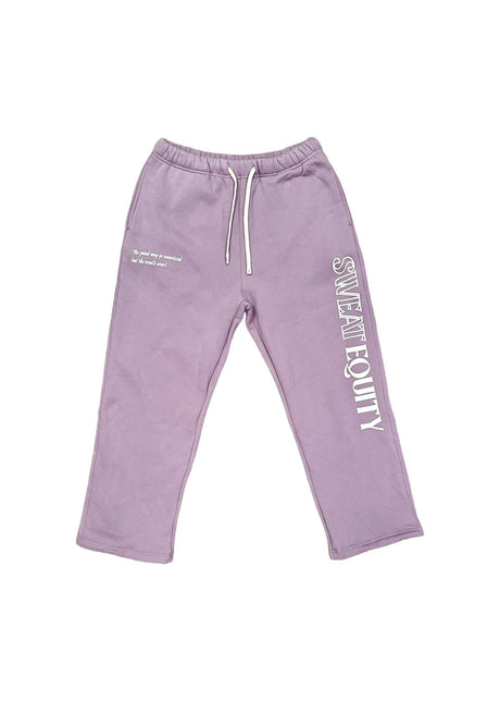 Oversized Signature Sweatpants (Lavender) - Sweat Equity StoreSweat Equity Store