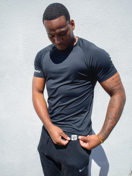 Performance Tee v2 (Black) - Sweat Equity StoreSweat Equity Store
